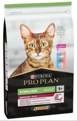 Pro Plan Sterilised Okyanus ve Morina Balıklı Kısırlaştırılmış Kedi Maması 10 KG