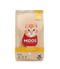 Midos Tavuklu Yavru Kedi Maması 2 KG