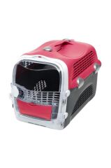 Catit Cabrio Carrier Cherry Red Kedi Köpek Taşıma Çantası ( 51x33x35 )