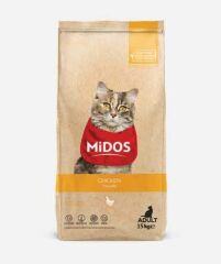 Midos Tavuklu Yetişkin Kedi Maması 15 KG