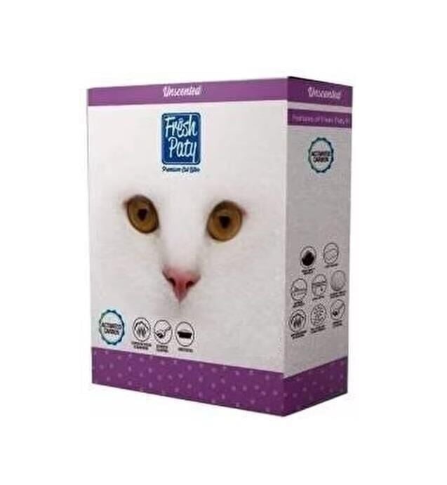 Fresh Paty Unscented Kokusuz Aktif Carbon Kedi Kumu 10 lt