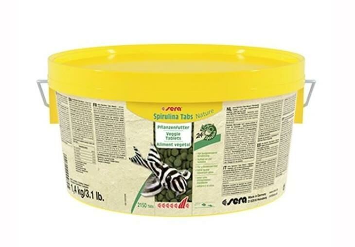 Sera Spirulina Nature Tabs Kova 2150pcs