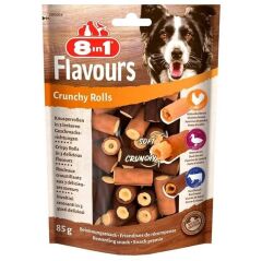 8in1 Flavours Crunchy Rolls Köpek Ödülü 85 Gr