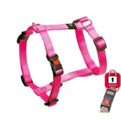 Karlie Kilitli Köpek Göğüs Tasması M 45-70 Cm Pembe