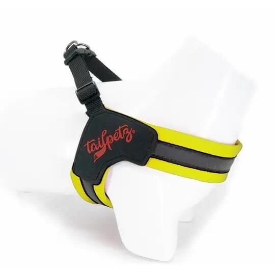 Tailpetz V-Tipi Köpek Göğüs Tasması Neon Sarı M