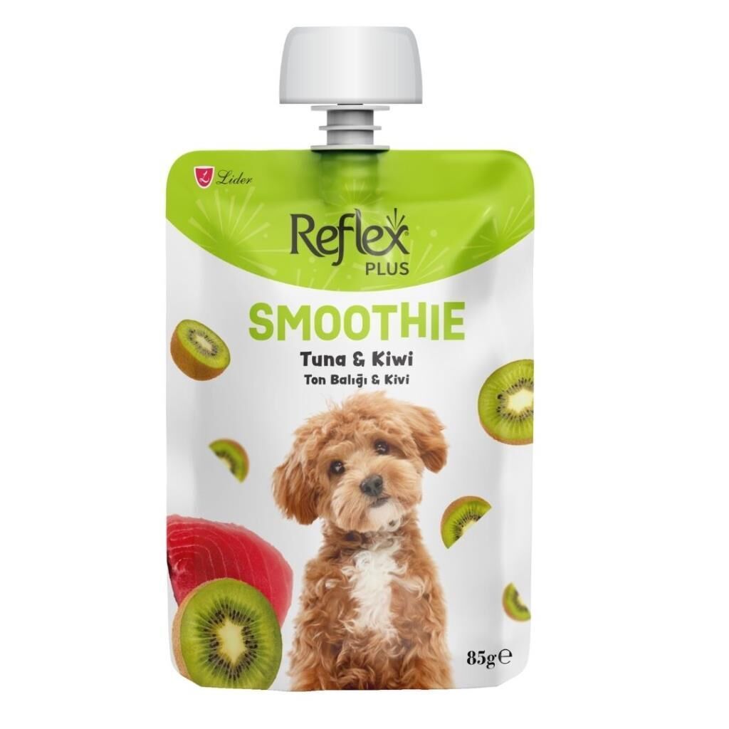 Reflex Plus Smoothie Ton Balıklı ve Kivili Likt Köpek Ödülü 85 Gr