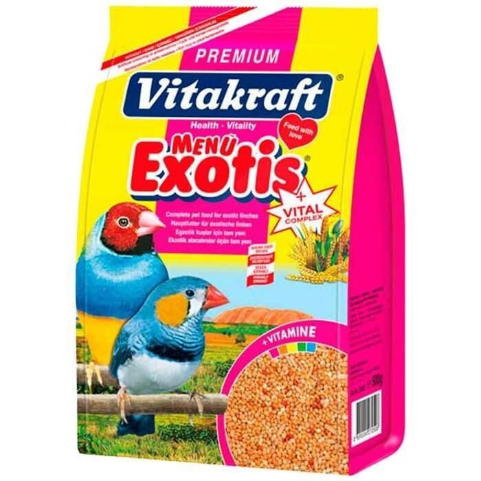 Vitakraft Premium Egzotik Finch Yemi 500 Gr