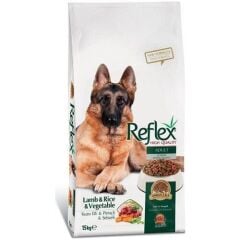 Reflex Kuzulu ve  Sebzeli Yetişkin Köpek Maması 15 Kg