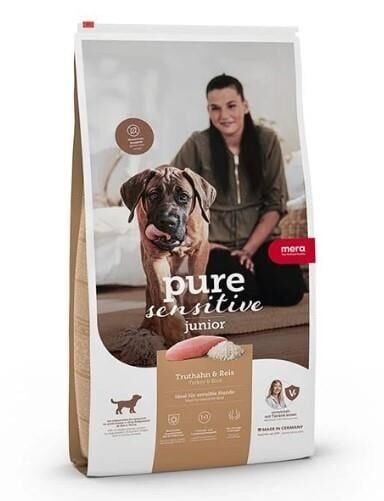 Mera Pure Sensitive Hindili Pirinçli Yavru Köpek Maması 12,5 Kg