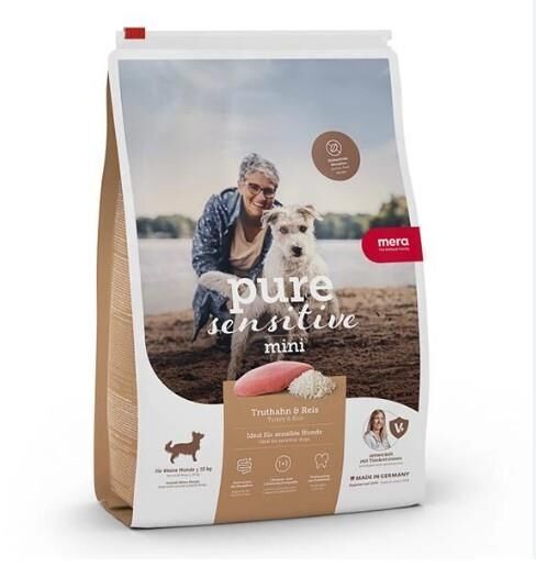 Mera Pure Sensitive Küçük Irk Hindili Köpek Maması 4 Kg