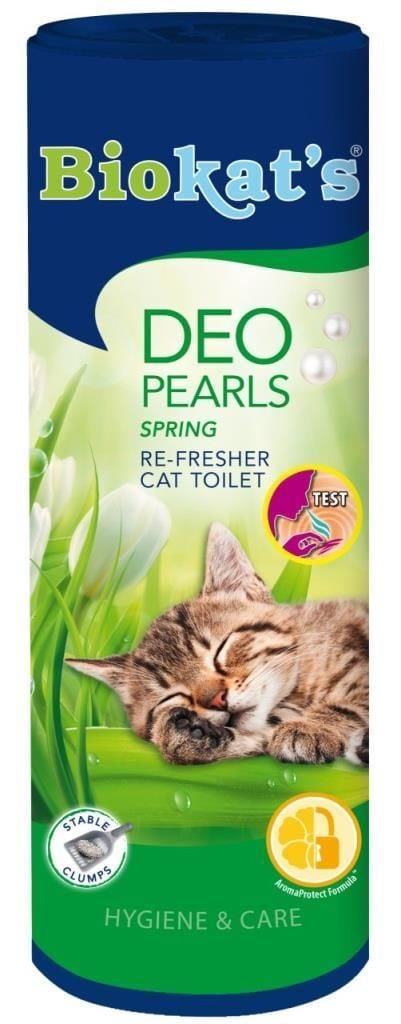 Biokats Deo Pearls Bahar Kokulu Koku Giderici Kedi Kumu Parfümü 700 Gr