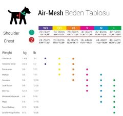 Tailpetz Air Mesh Harness Göğüs Tasması Mavi Medium