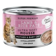 New Chefs Choice Mother and Babycat Mousse Anne ve Yavru Kedi Yaş Maması 200 Gr