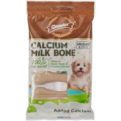 Gnawlers Calcium Milk Bone Köpek Ödülü 7,5 CM 4 Lü