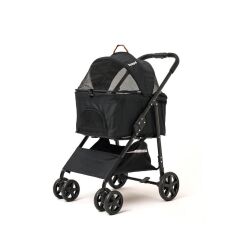 Zampa Albon Kedi & Köpek Arabası Siyah 53X77X100cm