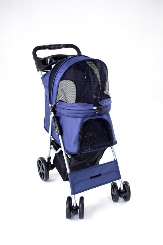 Zampa Favorite Kedi & Köpek Arabası Lacivert 46x78x99cm