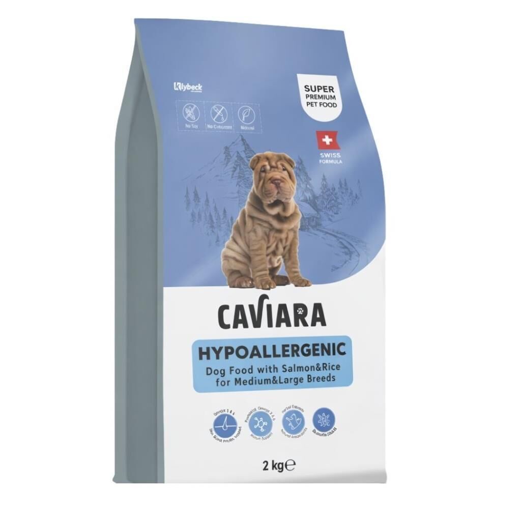 Caviara Hipoalerjenic Somonlu Büyük Irk Yetişkin Köpek Maması 2 Kg