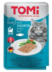 Tomi Pate Somon ve Yumurtalı Yetişkin Kedi Konservesi 100gr
