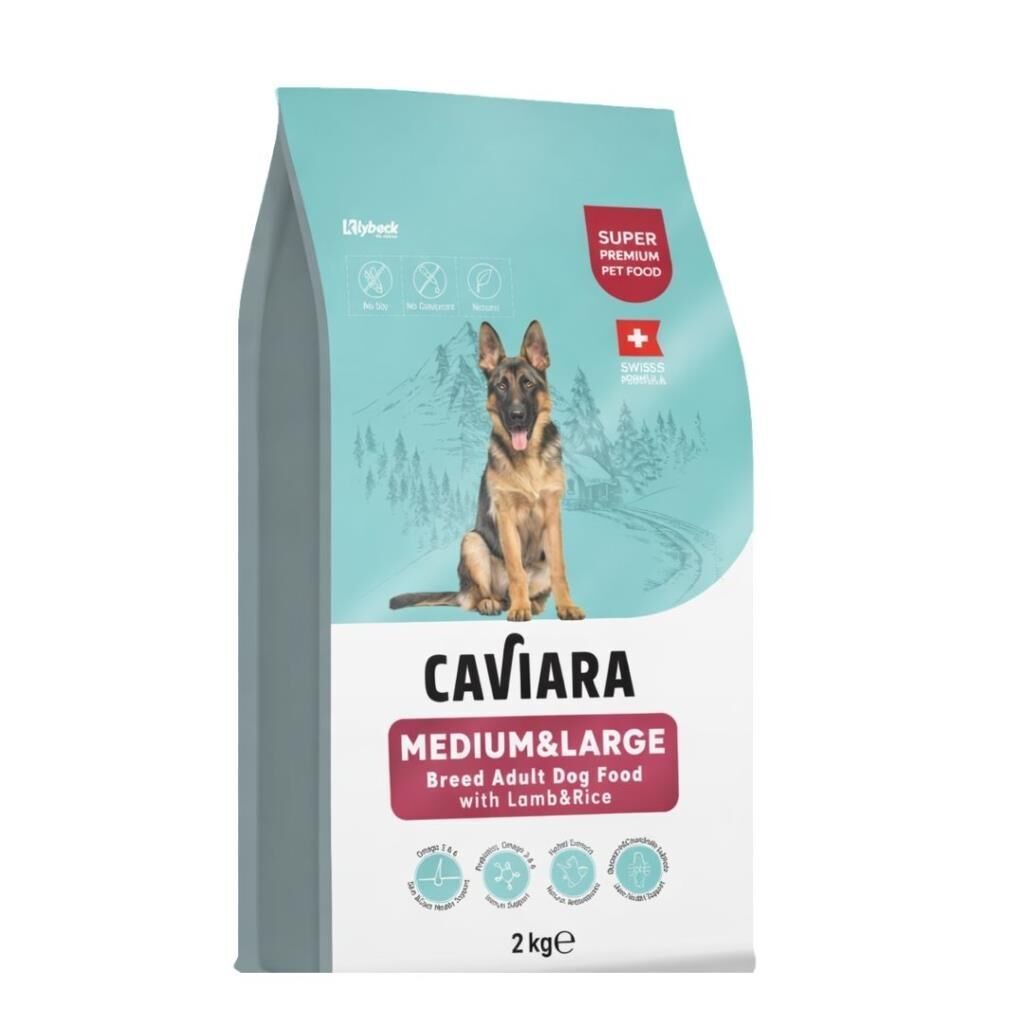 Caviara Kuzu Etli Orta Ve Büyük Irk Köpek Maması 2 Kg