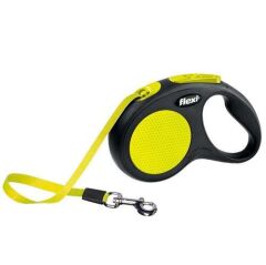 Flexi New Neon S 5M Şerit Köpek Gezdirme Tasması