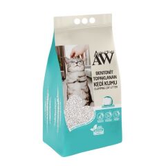 Animal World Sabun Kokulu Bentonit Topaklanan Kedi Kumu 10 Lt