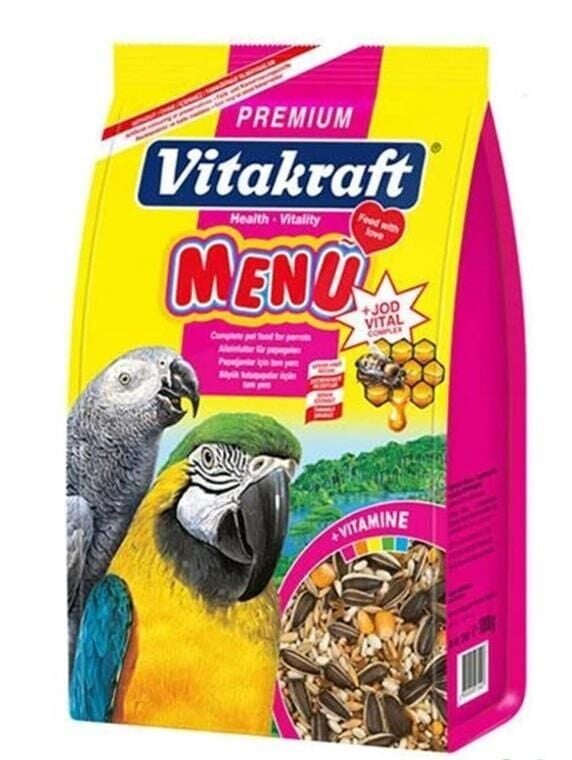 Vitakraft Menü Papağan Yemi 1000 Gr