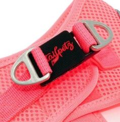 Tailpetz Air Mesh Harness GöğüsTasması Neon Pembe Small
