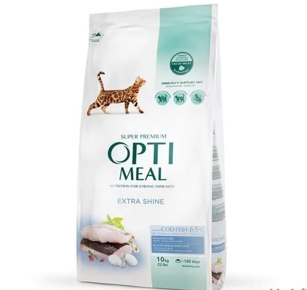 Optimeal Morina Balıklı Yetişkin Kedi Maması 10kg