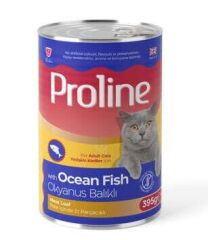 Proline Okyanus Balıklı Pate Et Parçalı Kedi Konservesi 395 Gr
