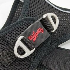 Tailpetz Air Mesh Harness Göğüs Tasması Siyah XXXS