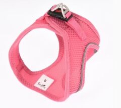 Tailpetz Air Mesh Harness Göğüs Tasması Pembe XXXS