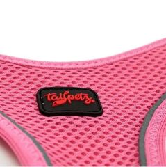 Tailpetz Air Mesh Harness Göğüs Tasması Pembe Large