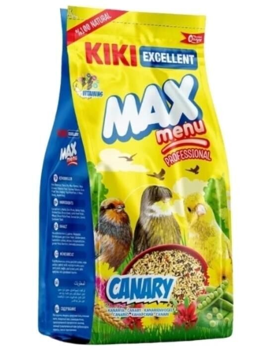 Kiki Excellent Kuş Max Menu Kanarya Yemi 500 Gr