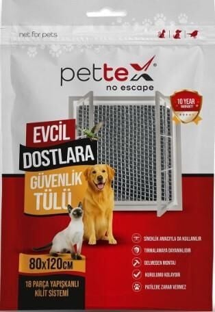 Pettex Evcil Dostlara Pencere Güvenlik Tülü