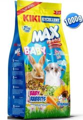 Kiki Excellent Kemirgen Max Menu Yavru Tavşan Yemi 1000 Gr