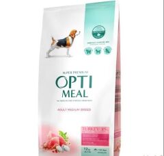 Optimeal Hindi Etli Orta Irk Yetişkin Köpek Maması 12kg