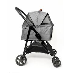 Zampa Albon Kedi & Köpek Arabası Gri 53X77X100cm