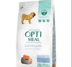 Optimeal Hypoallergenic Somonlu Orta ve Büyük Irk Yetişkin Köpek Maması 4kg