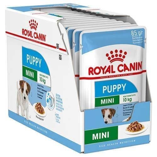 Royal Canin Mini Puppy Soslu Köpek Konservesi 85 gr 12'li Paket