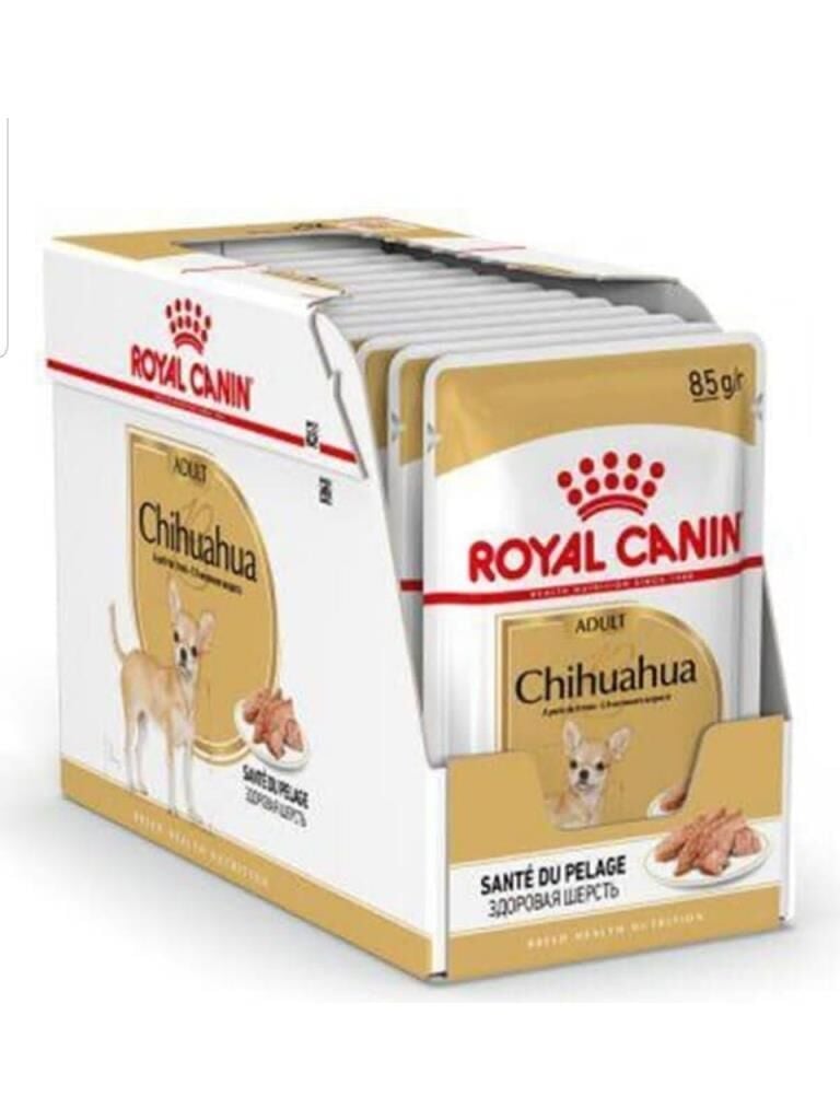 Royal Canin Chihuahua Yetişkin Köpek Yaş Mama 85 Gr 12'li Paket