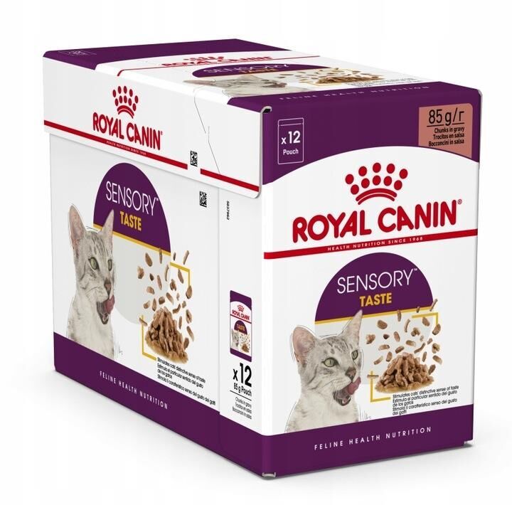 Royal Canin Sensory Taste Gravy Kedi Yaş Maması 85 gr 12'li Paket