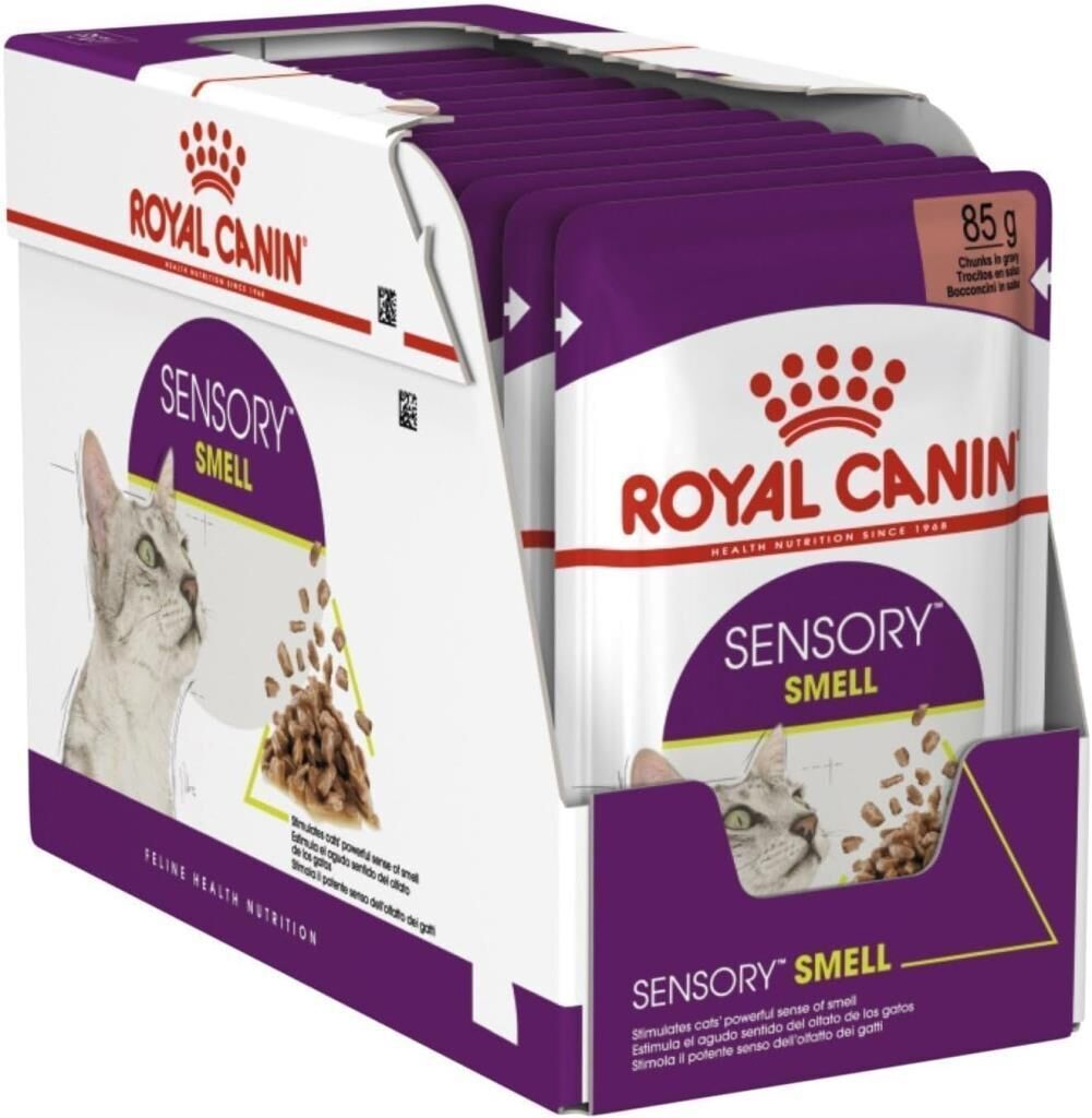 Royal Canin Sensory Smell Gravy Kedi Yaş Maması 85 gr 12'li Paket