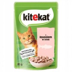 Kitekat Somon Etli Kedi Yaş Maması 85 Gr (Gravy)