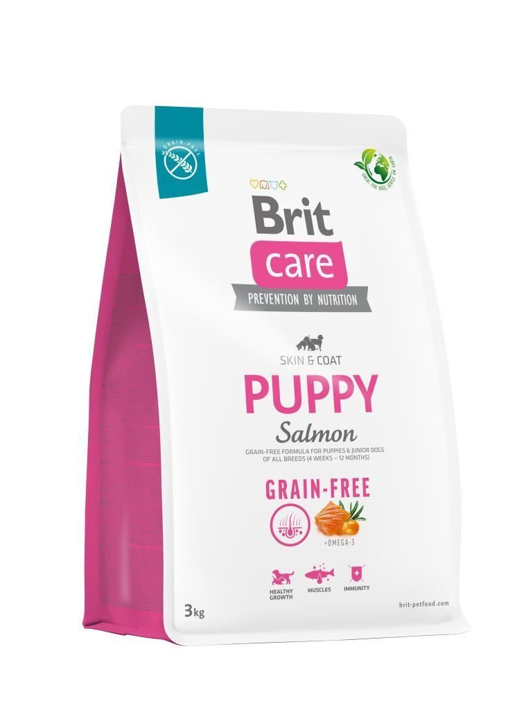 Brit Care Tahılsız Somonlu Yavru Köpek Maması 3 Kg