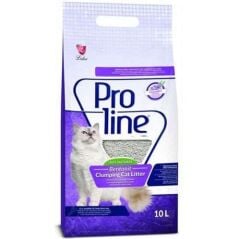 Proline Süper Topaklanan İnce Taneli Lavanta Kokulu Bentonit Kedi Kumu 10lt