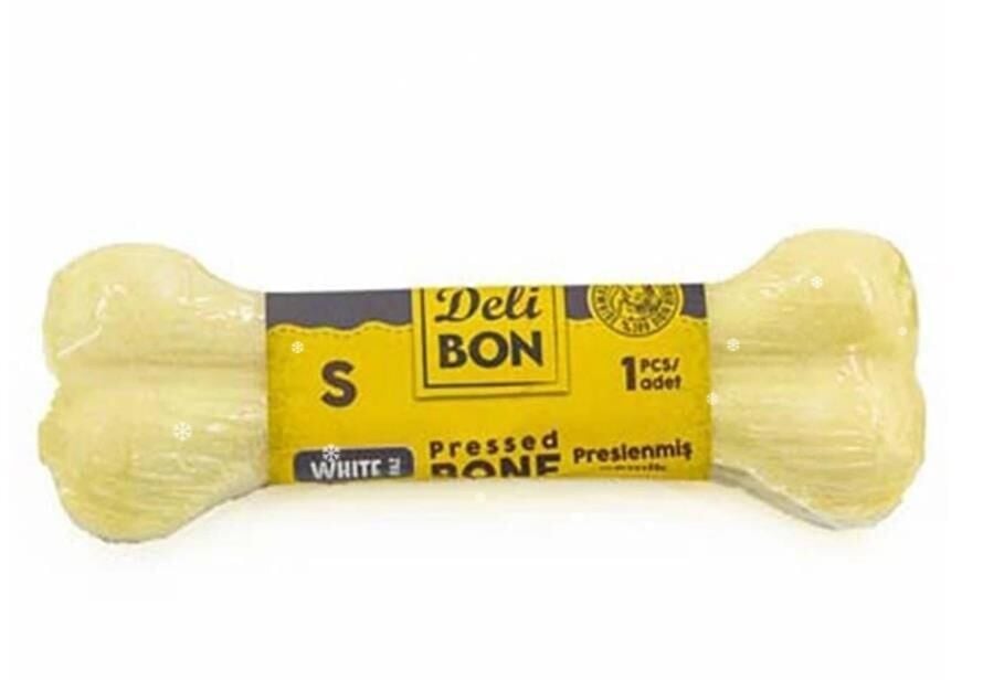 Delibon Deri Pres Kemik 12 Cm S Boy Vakumlu Beyaz