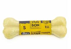 Delibon Deri Pres Kemik 12 Cm S Boy Vakumlu Beyaz