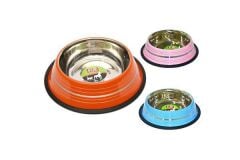 Flip Şeritli Mama Kabı 8 Oz. Pembe