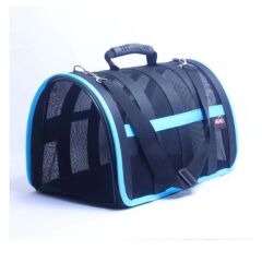 MİGNO FLYBAG Astra Fileli Kedi Köpek Taşıma Çantası - Turkuaz