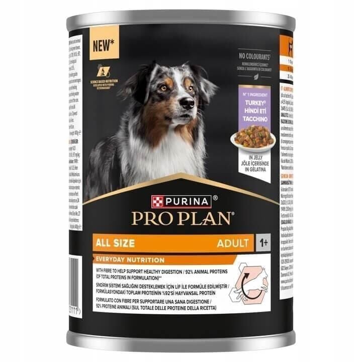 Pro Plan Everyday Nutrition Hindili Köpek Konservesi 400 Gr